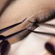 Tweezers used on a model