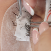 Tweezers used in a beauty salon